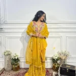 Top-Gharara And Dupatta Set