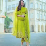 NEW DESIGNER EMBROIDERED ANARKALI GOWN