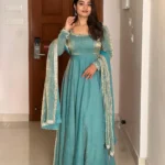 Party Wear Look Gown-Dupatta