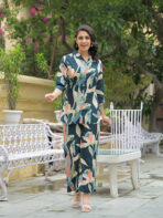 Tredific Outfit Crystal Viscose Muticolor Digital Print Co-ords Sets - Image 13